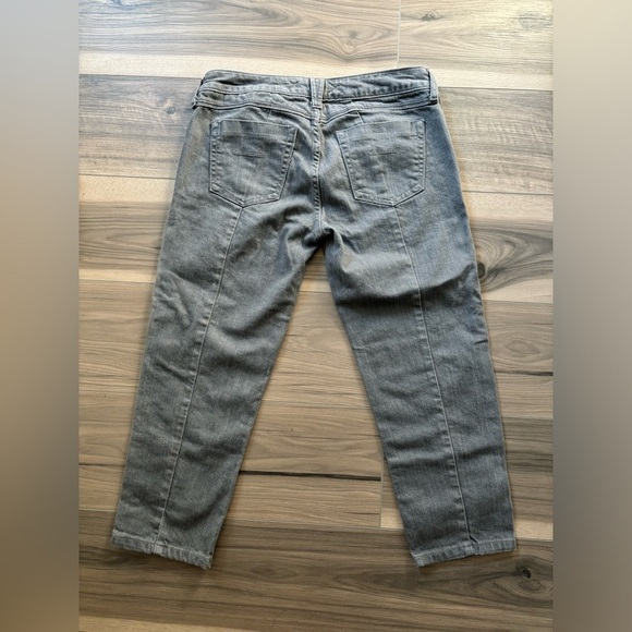 Yanuk Stella Crop Grey Jeans - Size 31 (size 11/12) - Picture 2 of 8
